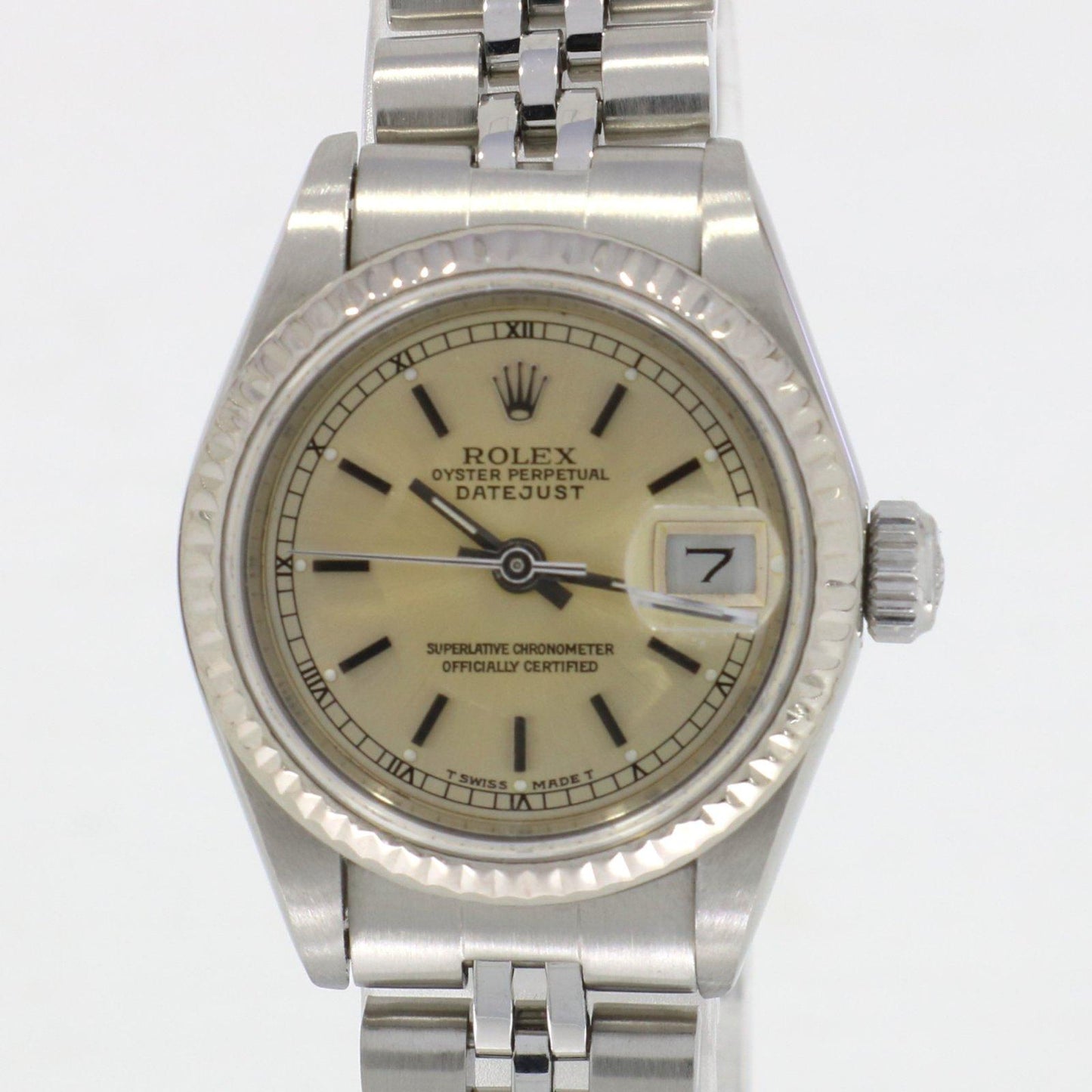 Rolex Lady-Datejust 26mm Diamant-Ziffernblatt Ref:69173, 1986