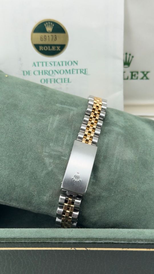 Rolex Lady-Datejust 26mm Diamant-Ziffernblatt Ref:69173, 1986