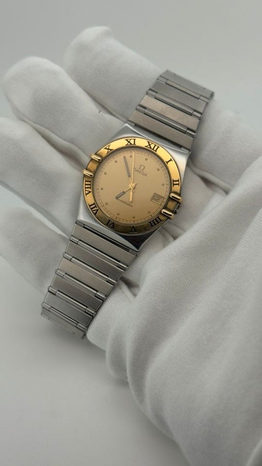 Omega Constellation Chronometer – Full Set – Bicolor Gold/Stah