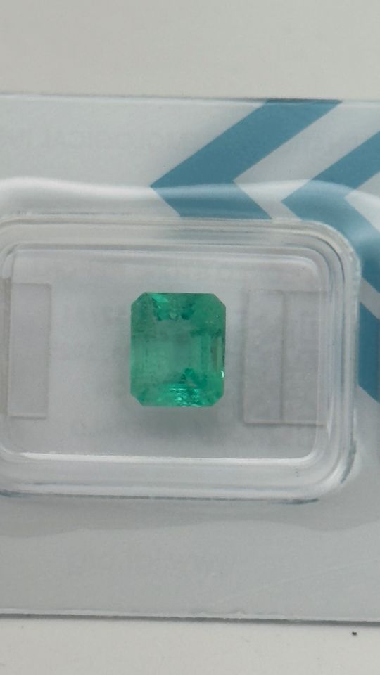 Natürlicher Smaragd 2.18ct – Kolumbien – IGI-Zertifikat