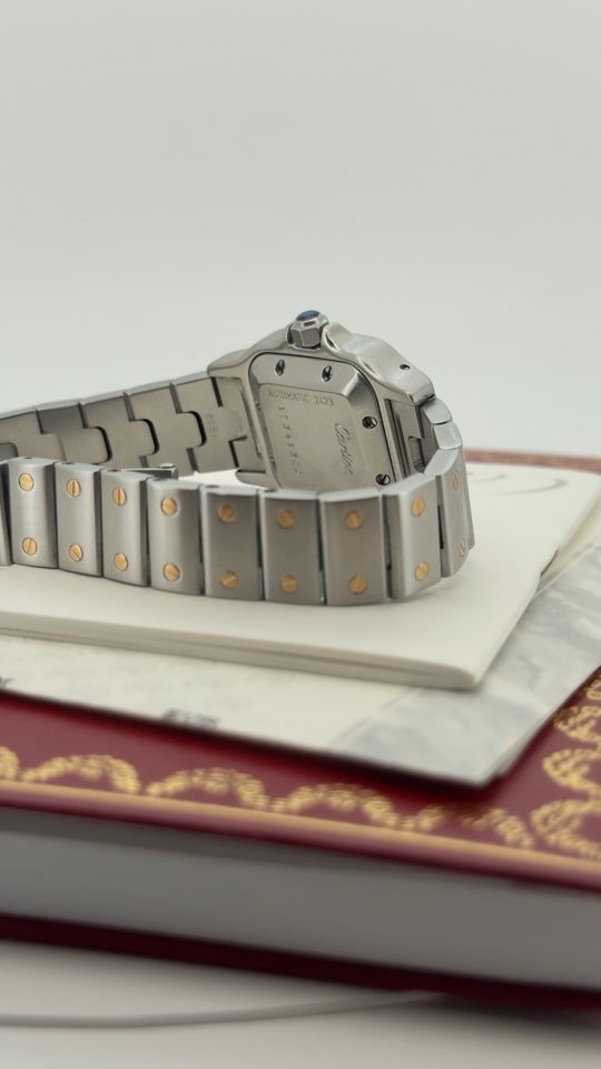 Cartier Santos Galbée Automatik Ref. 2423 | Full Set