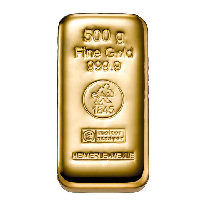Goldbarren 500g