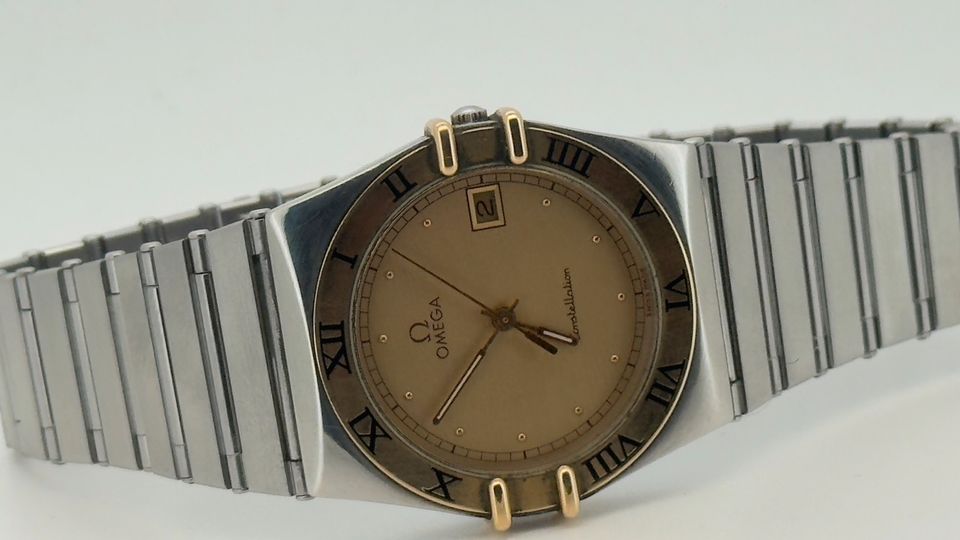 Omega Constellation Chronometer – Full Set – Bicolor Gold/Stah