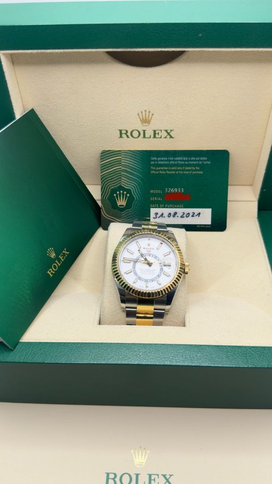 Rolex SkyDweller 2021 Ref:326933