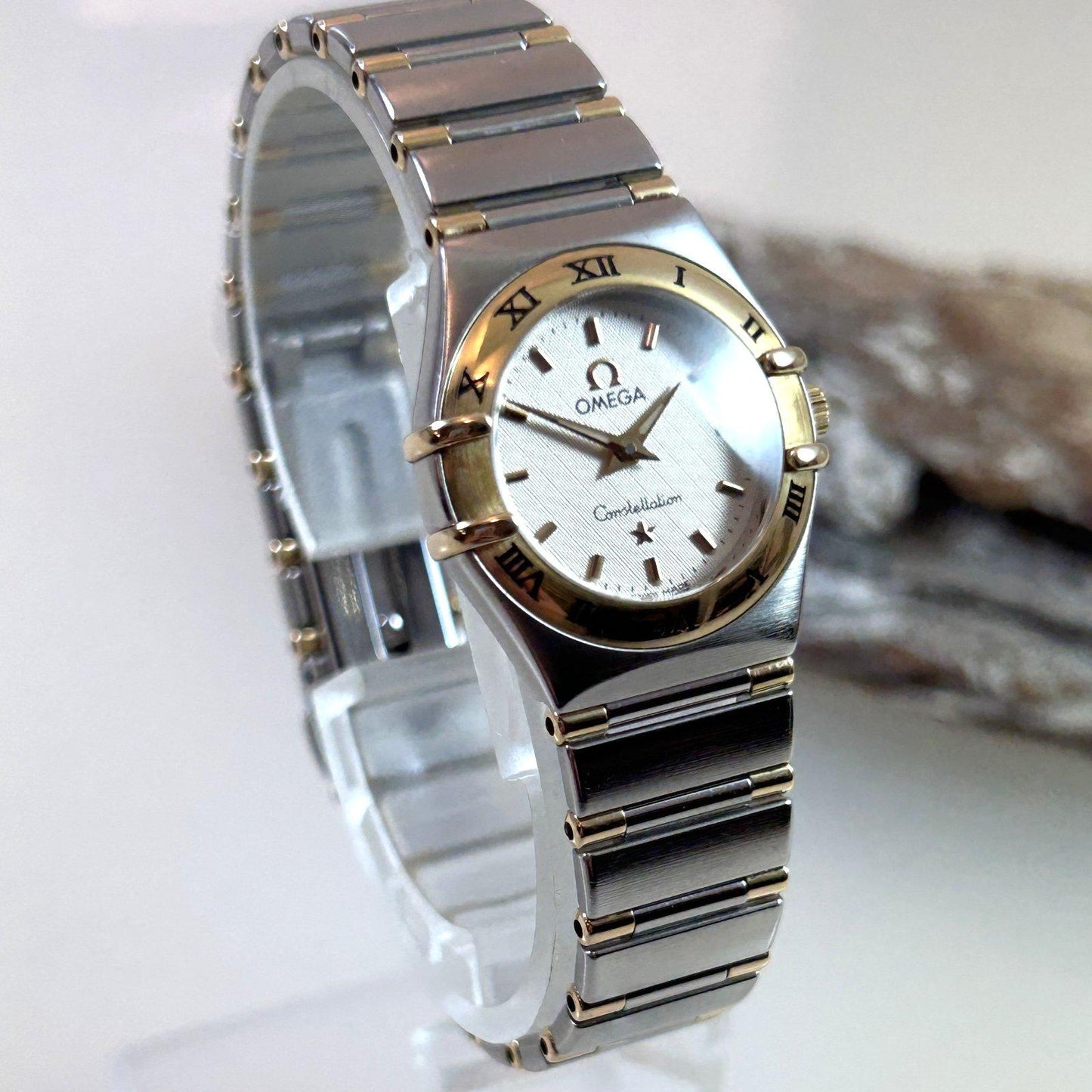 Omega Constellation Chronometer – Full Set – Bicolor Gold/Stah
