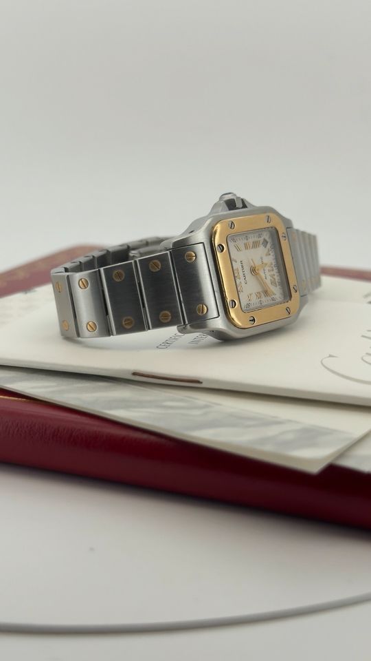 Cartier Santos Galbée Automatik Ref. 2423 | Full Set