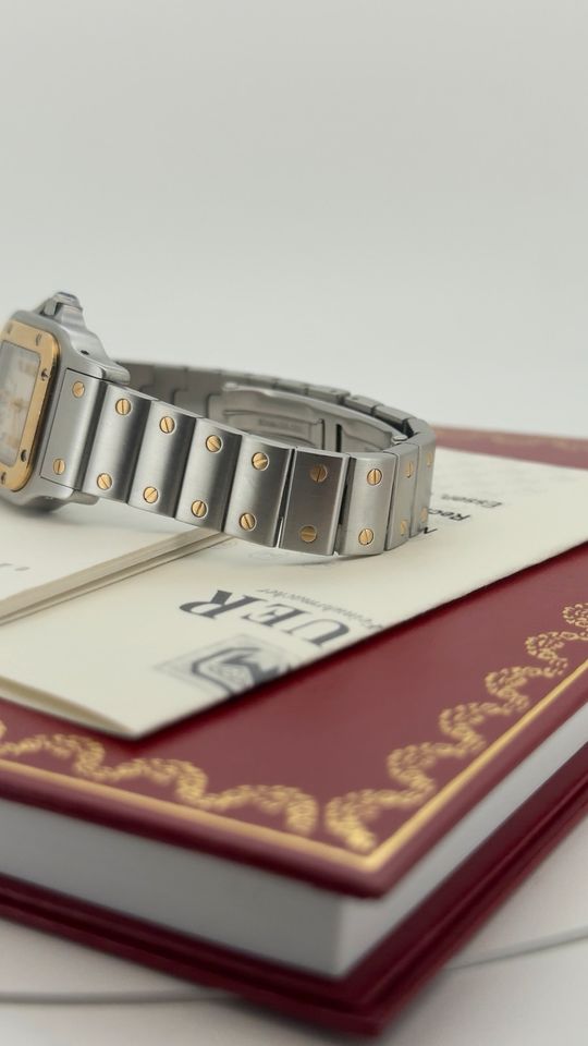 Cartier Santos Galbée Automatik Ref. 2423 | Full Set